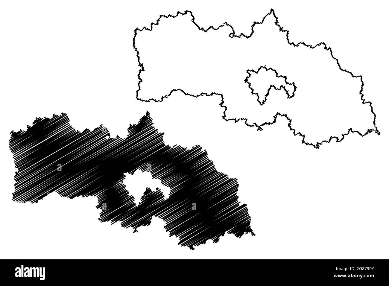 Neustadt an der Waldnaab district (Federal Republic of Germany, rural