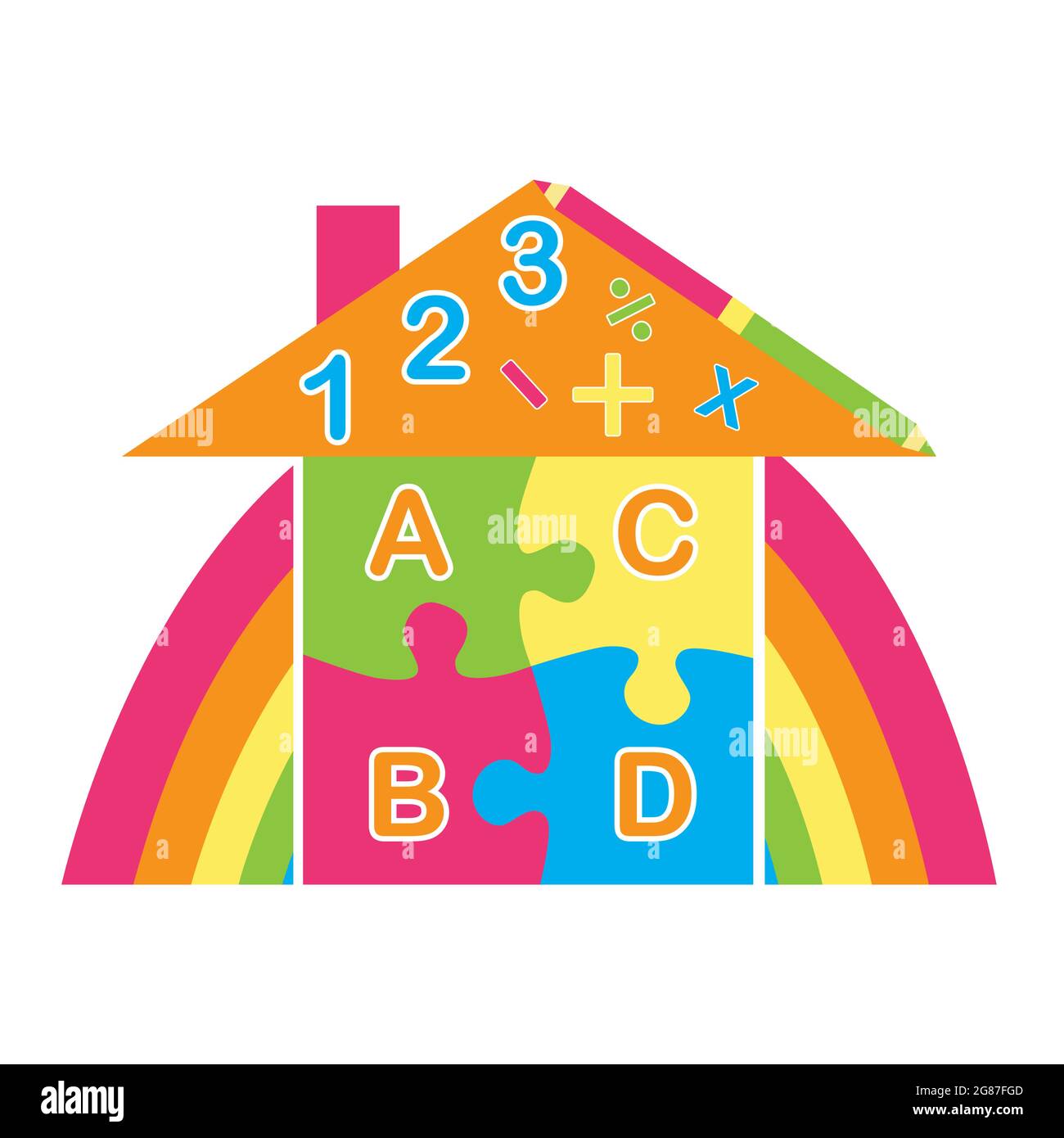 Preschool House Template Preschool House Template