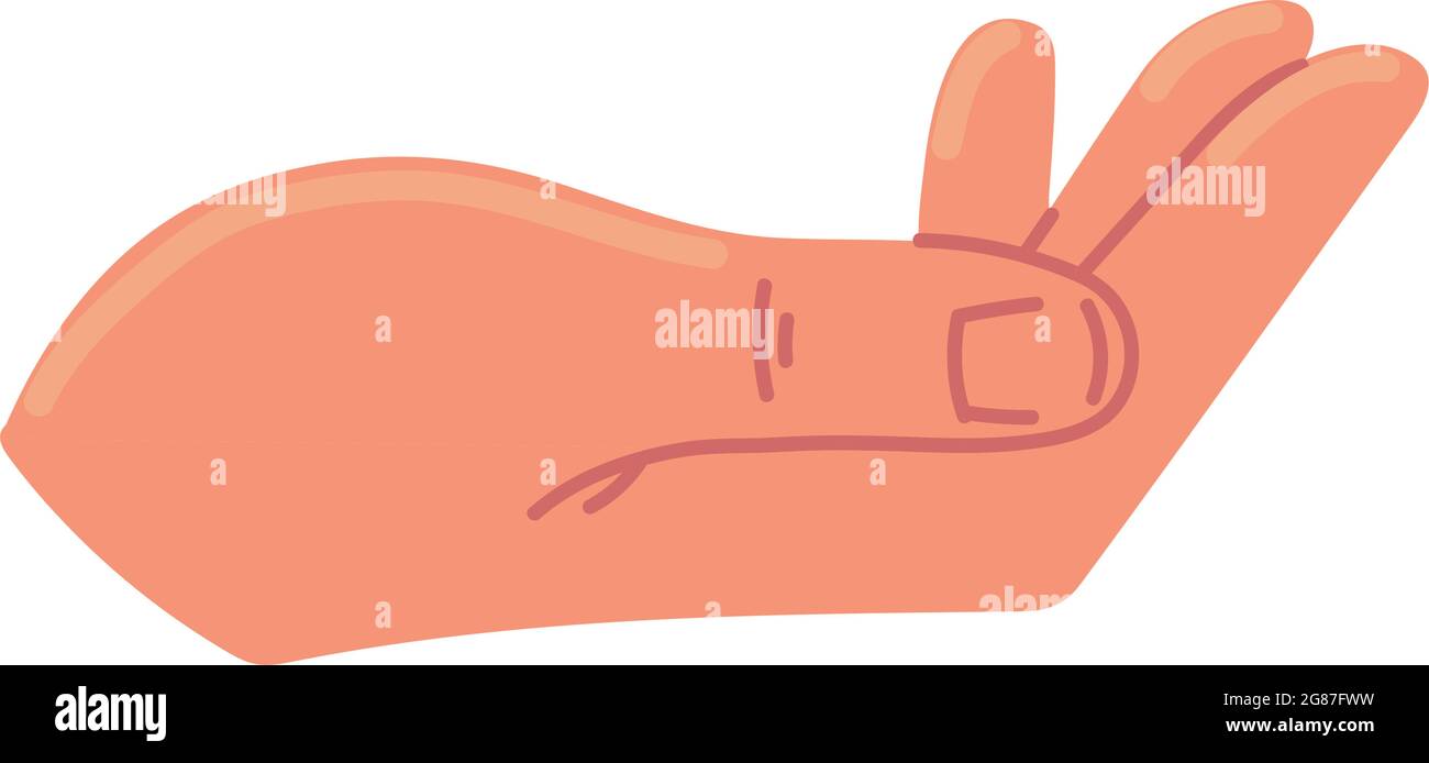 hand receiving gesture Stock Vector Image & Art Alamy