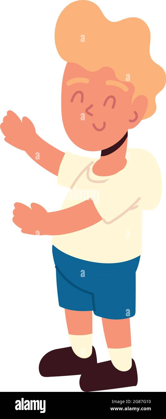 cute little boy Stock Vector Image & Art - Alamy