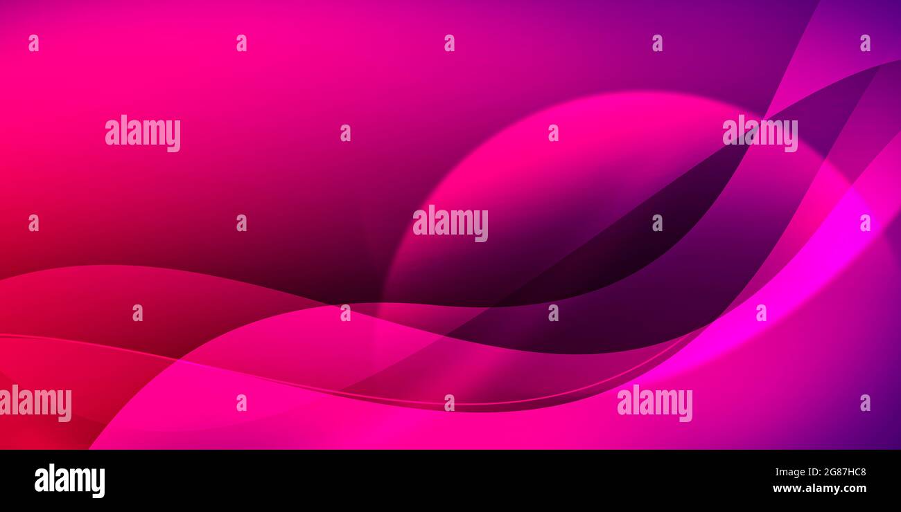 Pink and Purple Combination Color Abstract Shapes Modern Background