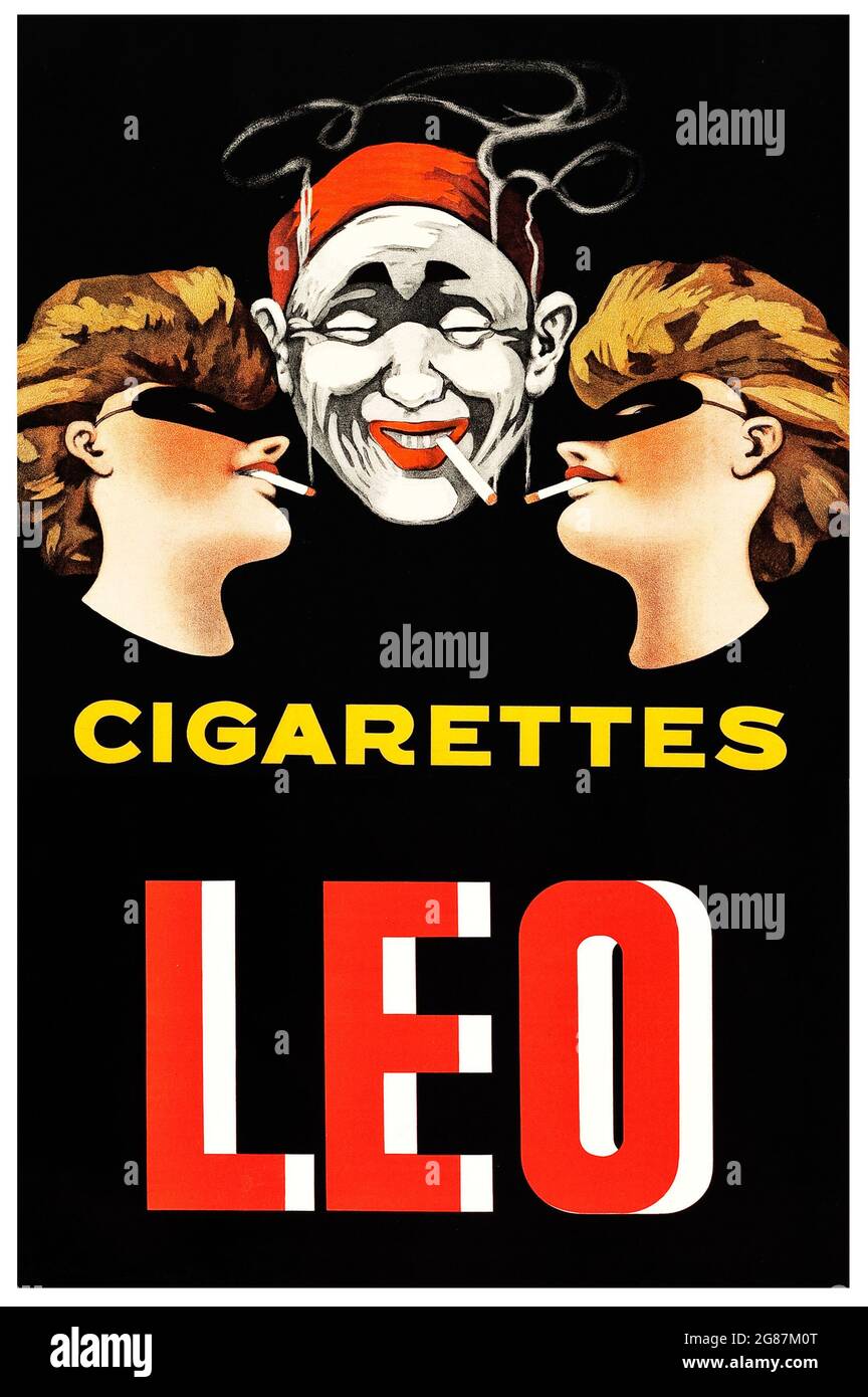 French cigarettes commercial french cigarettes advertisement hi-res stock  photography and images
