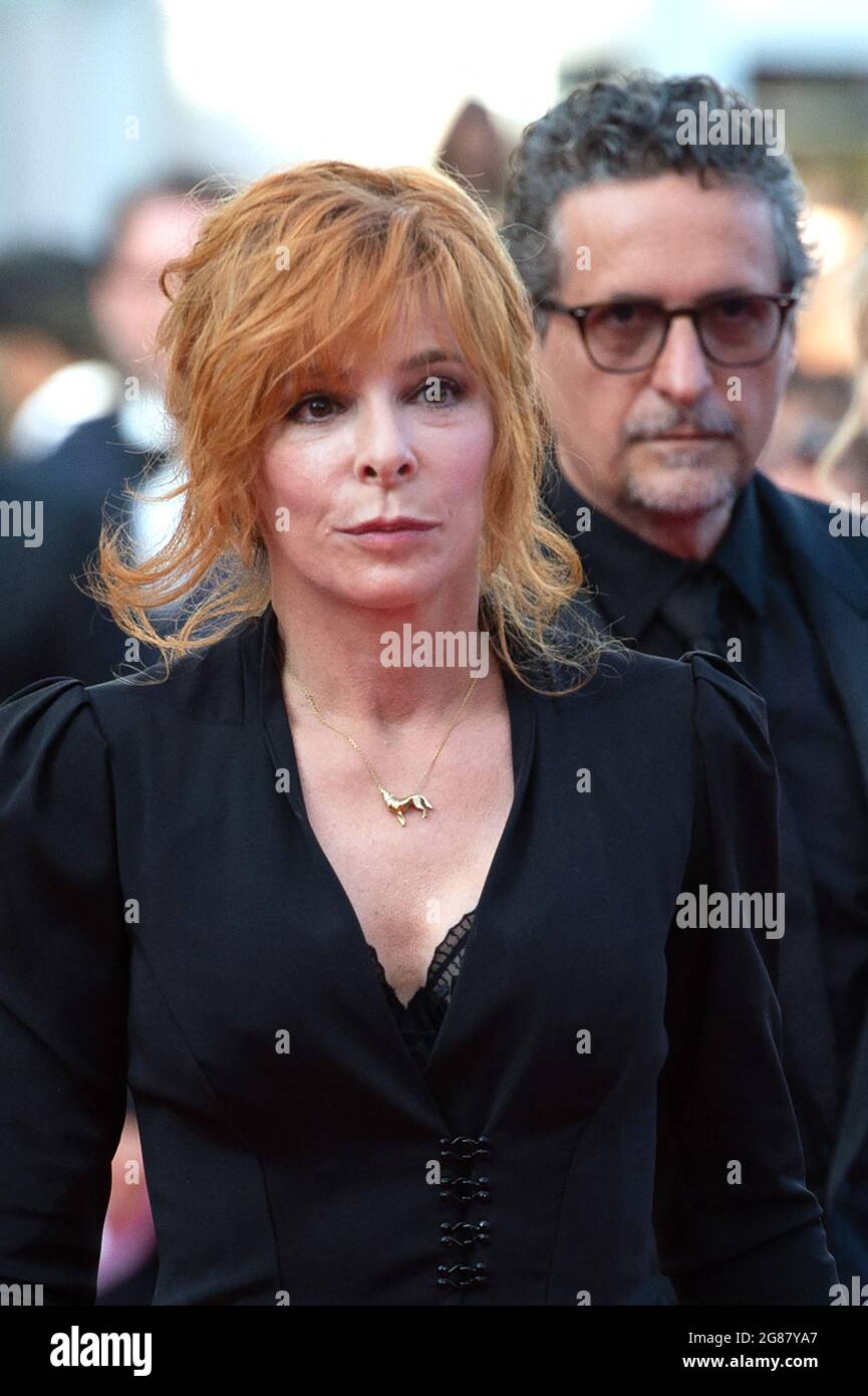Mylene Farmer Attending The Oss 117 Alerte Rouge En Afrique Noire Premiere And Closing Ceremony Of The 74th Cannes International Film Festival In Cannes France On July 17 2021 Photo By Aurore