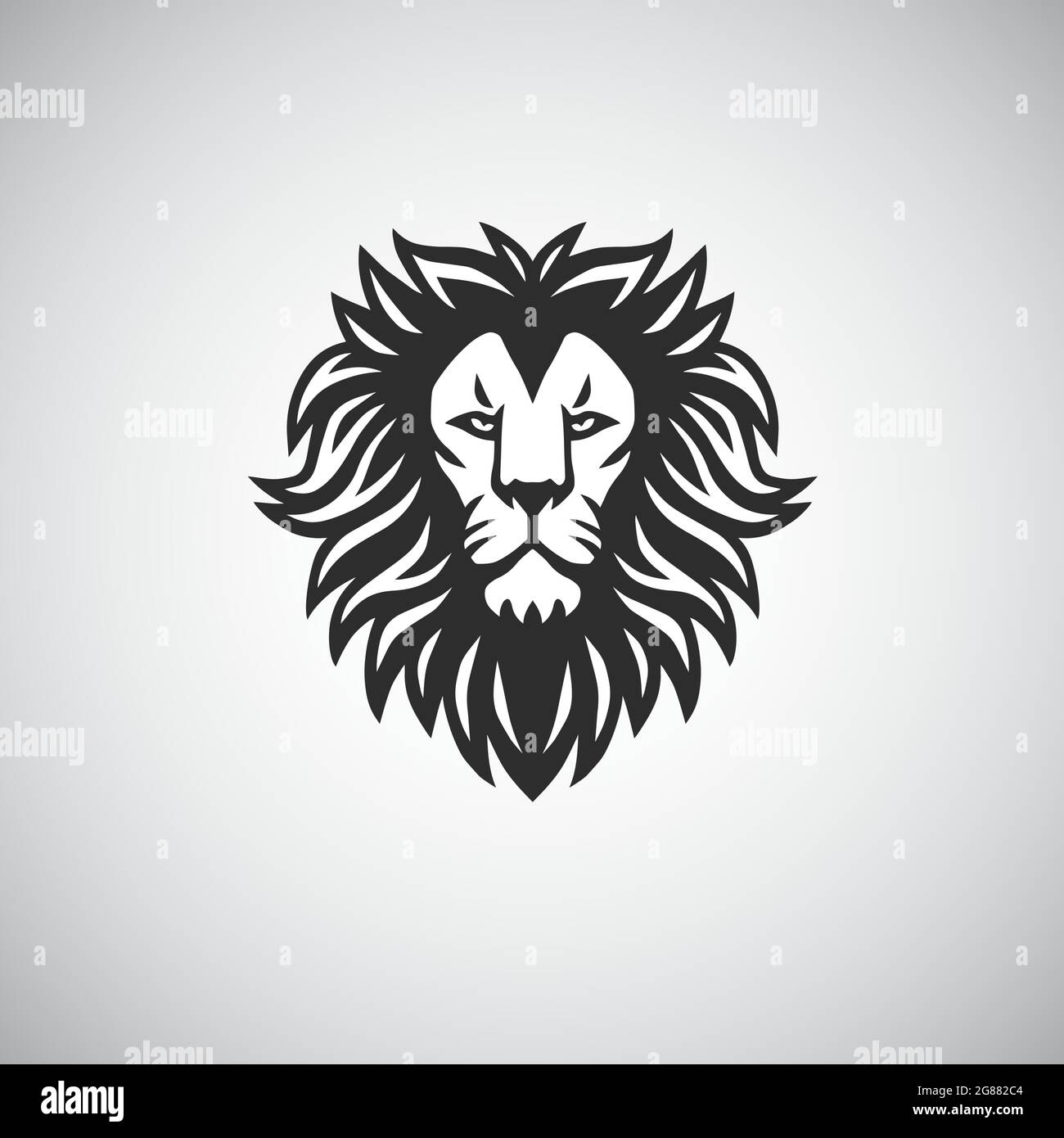 Lion Logo Design Stock Vector Image \u0026 Art - Alamy, image size:1300x1390