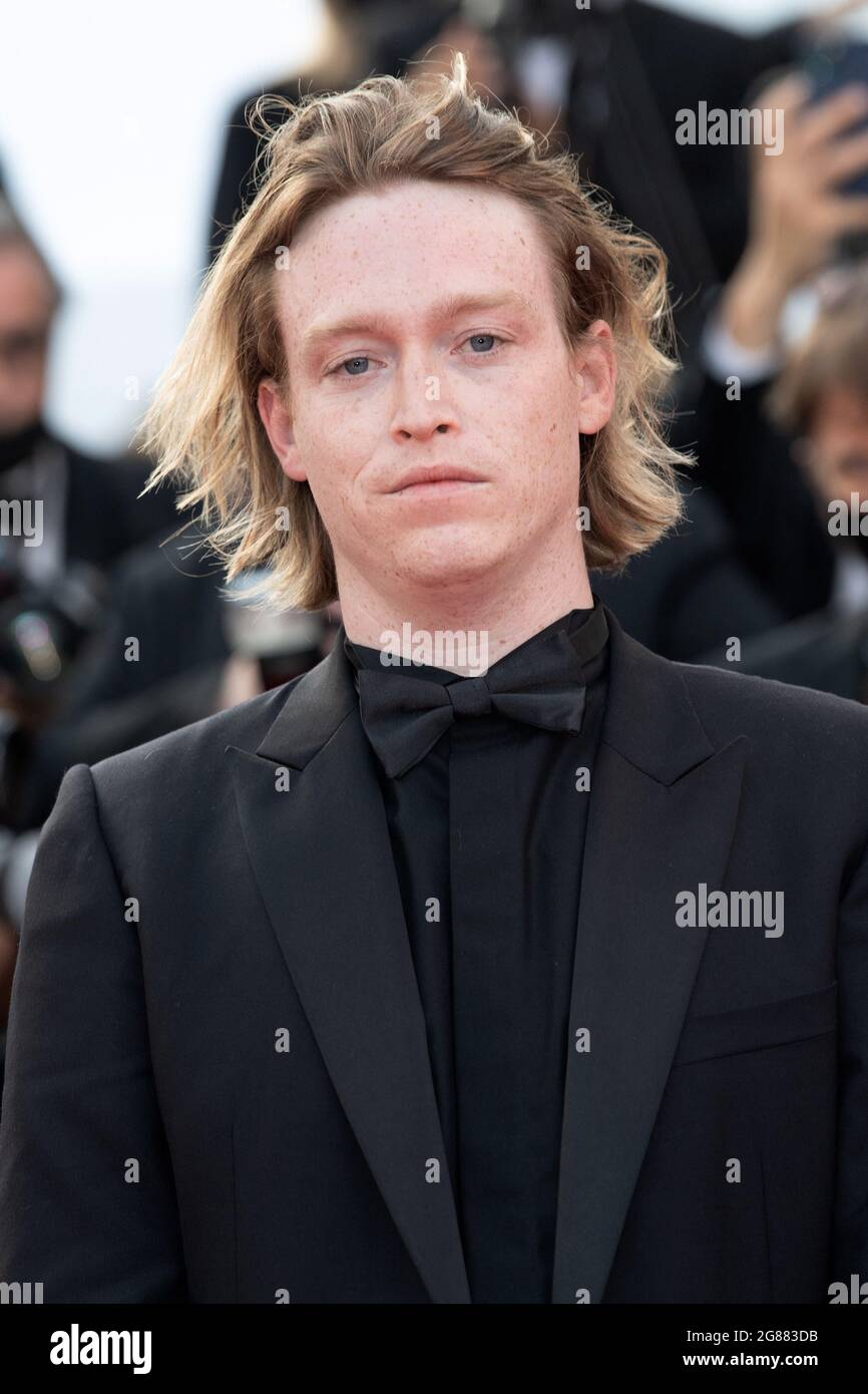 Caleb Landry Jones attends the screening of OSS 117 From Africa With