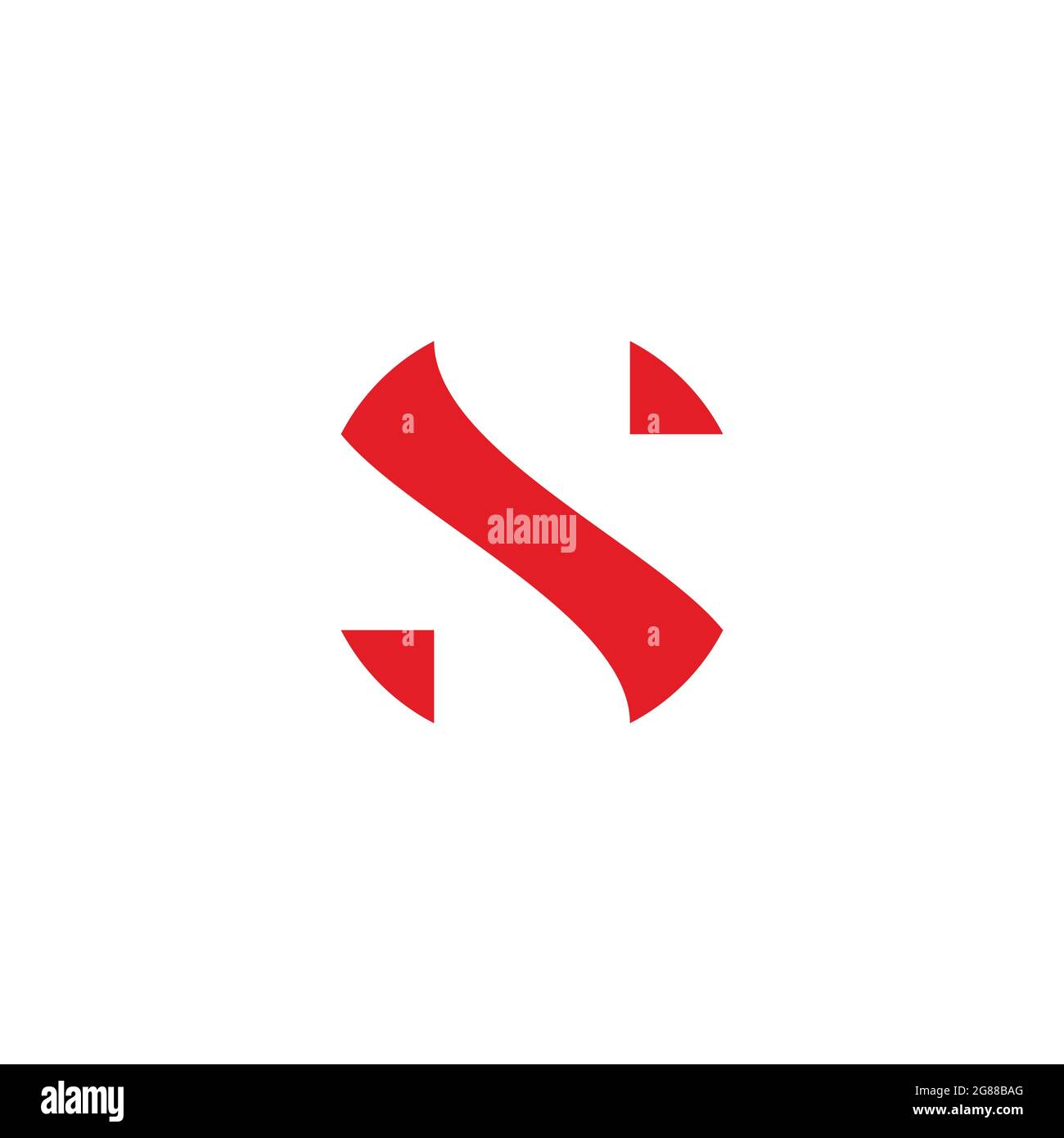 letter s motion simple geometric circle logo vector Stock Vector Image ...
