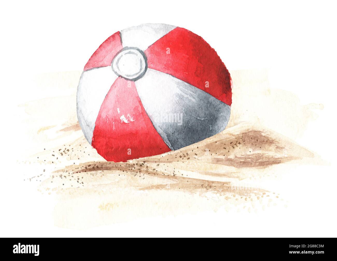 Colourful inflatable beach ball hi-res stock photography and images - Alamy