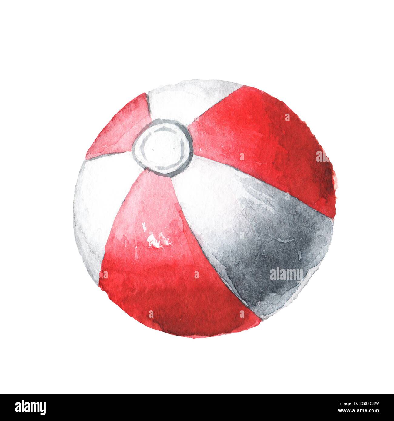 Colourful inflatable beach ball hi-res stock photography and images - Alamy