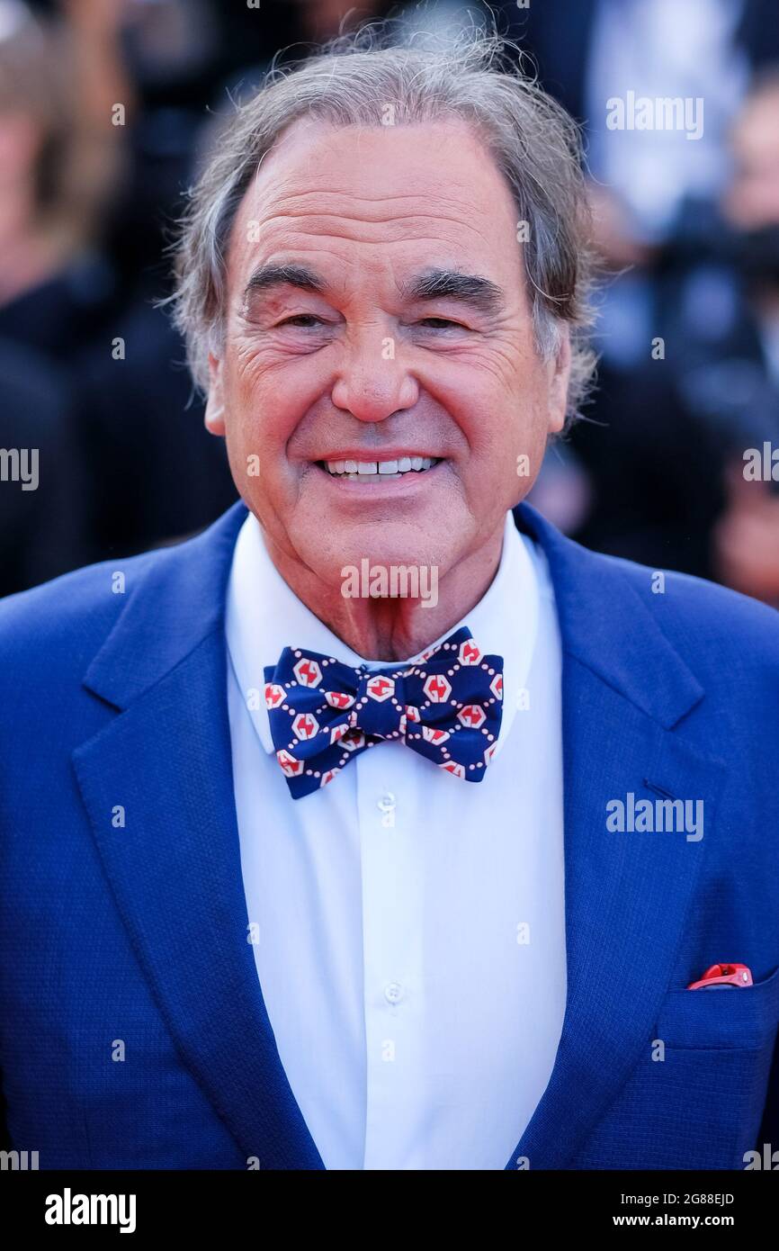 Palais des festivals, Cannes, France. 17th July, 2021. Oliver Stone