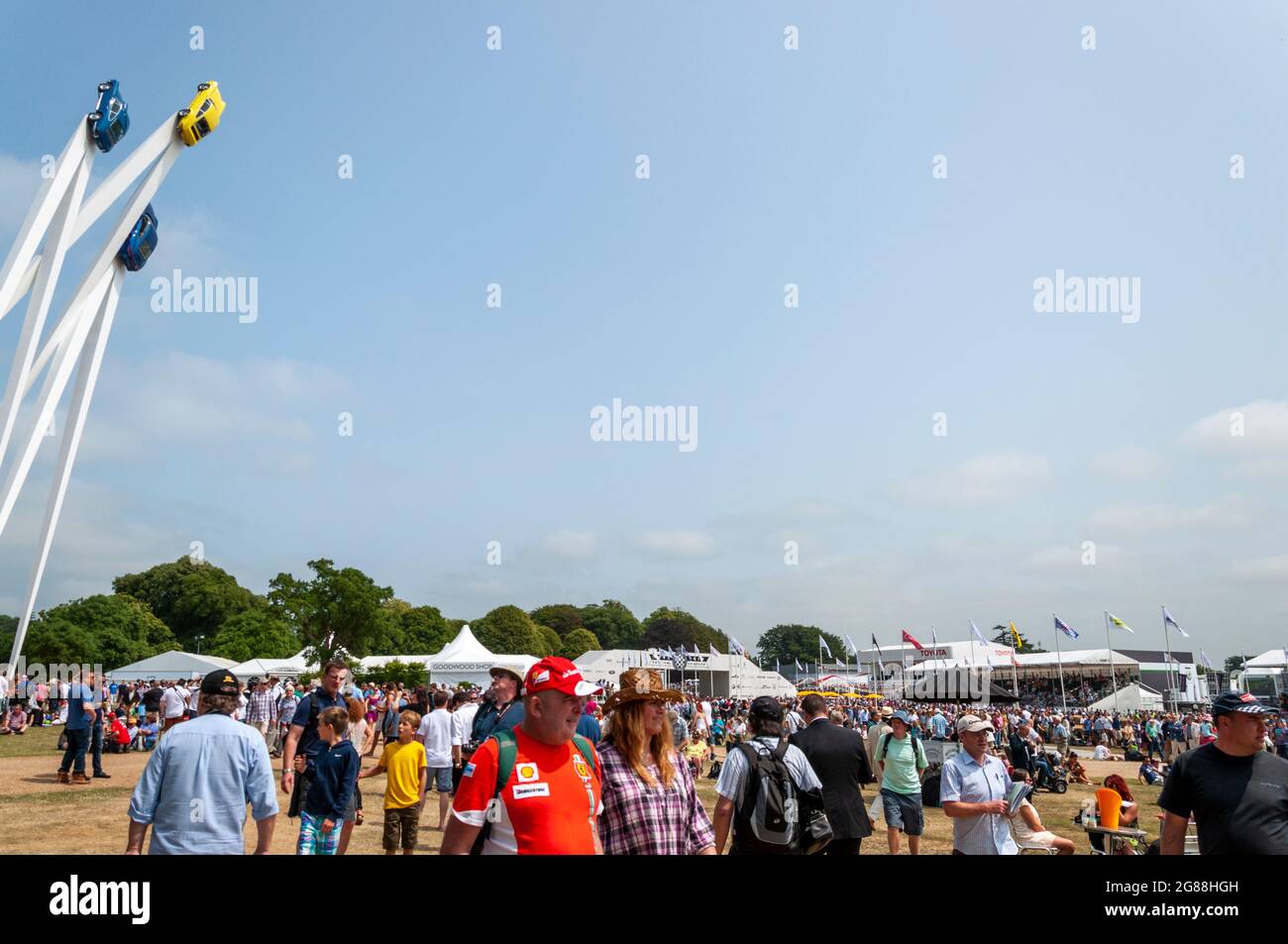 Goodwood festival of speed spectators hi-res stock photography and images -  Alamy