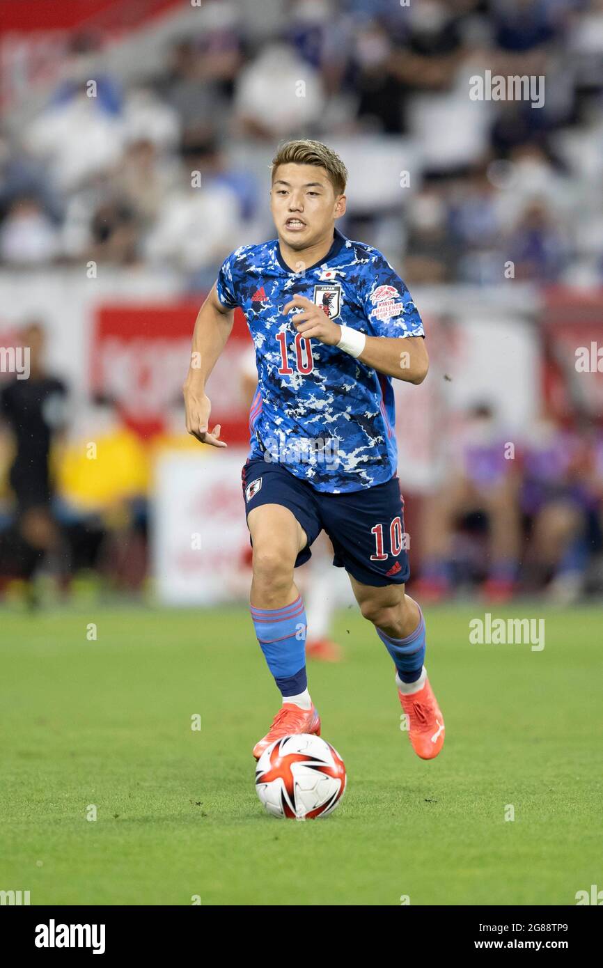 Japan Football 🇯🇵 on Instagram: Ritsu Doan! ⚽ The Japanese international  midfielder scored the winning goal in the away win against Köln. It was  Ritsu's 5th Bundesliga goal of the season. 1.FC