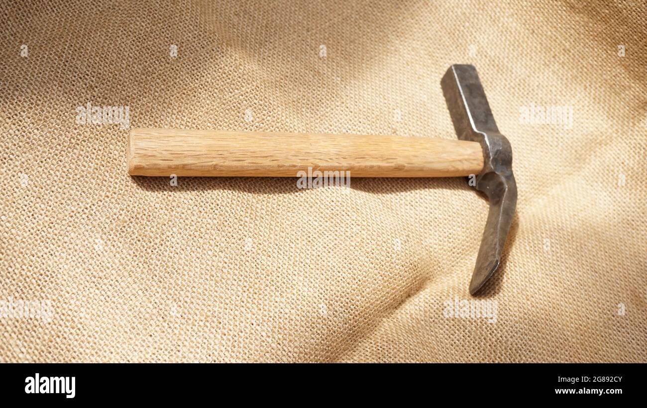 reconstructed roman period adze hammers by daegrad tools Stock Photo