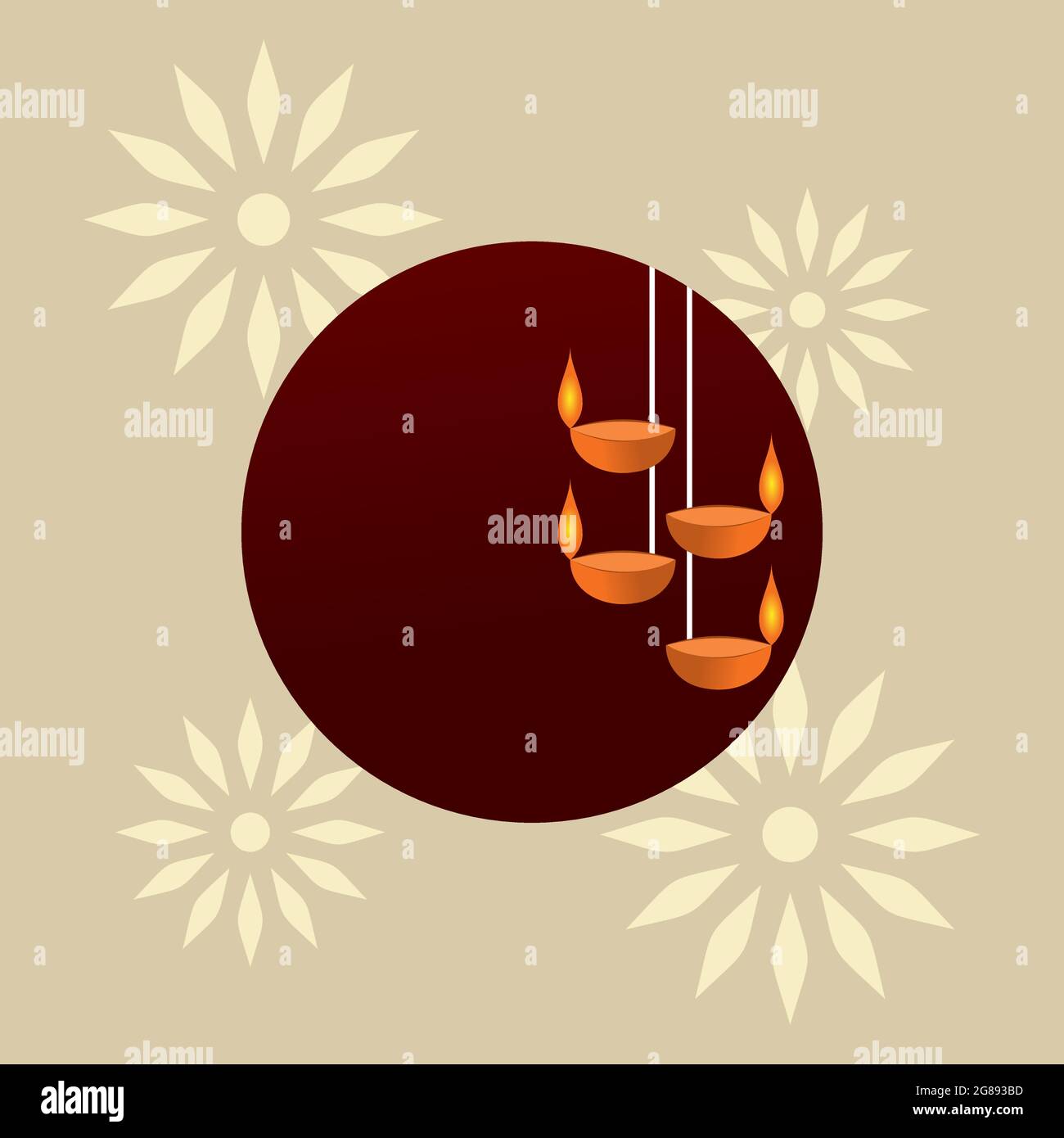 Indian Festival EPS File Background. Stock Vector