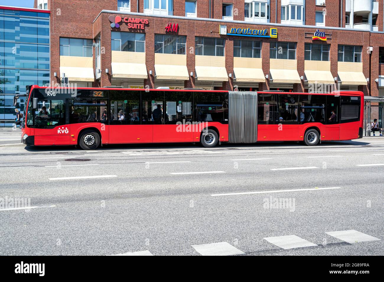 KVG Mercedes-Benz Citaro G articulated bus in Kiel, Germany Stock Photo -  Alamy