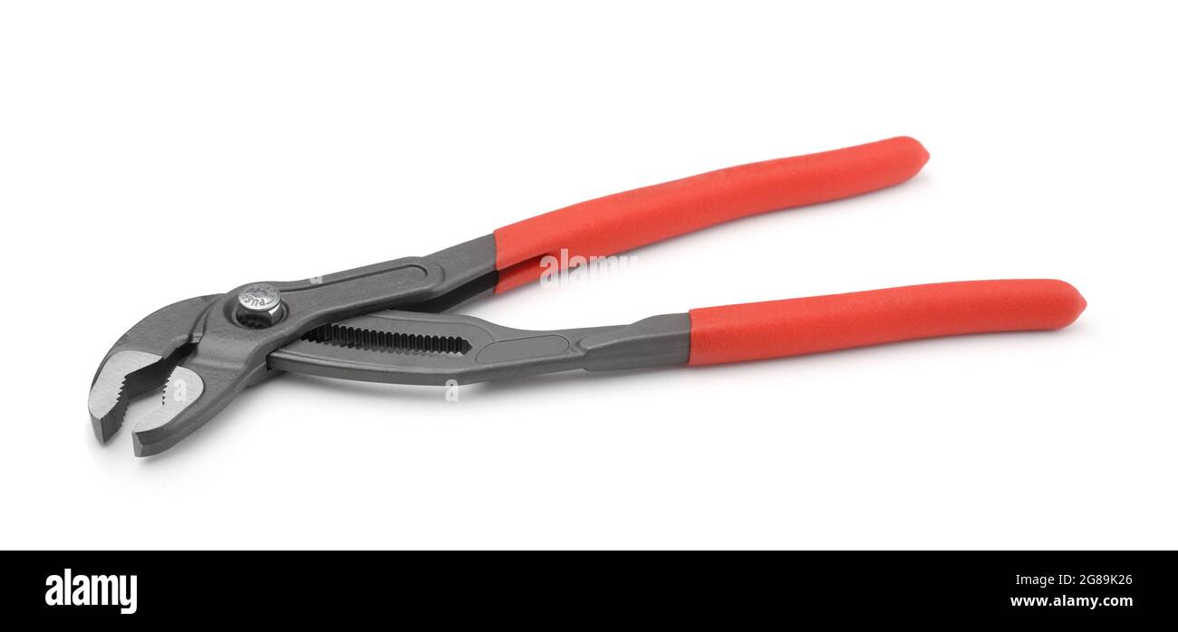 Professional universal metal pliers isolated on white Stock Photo Alamy
