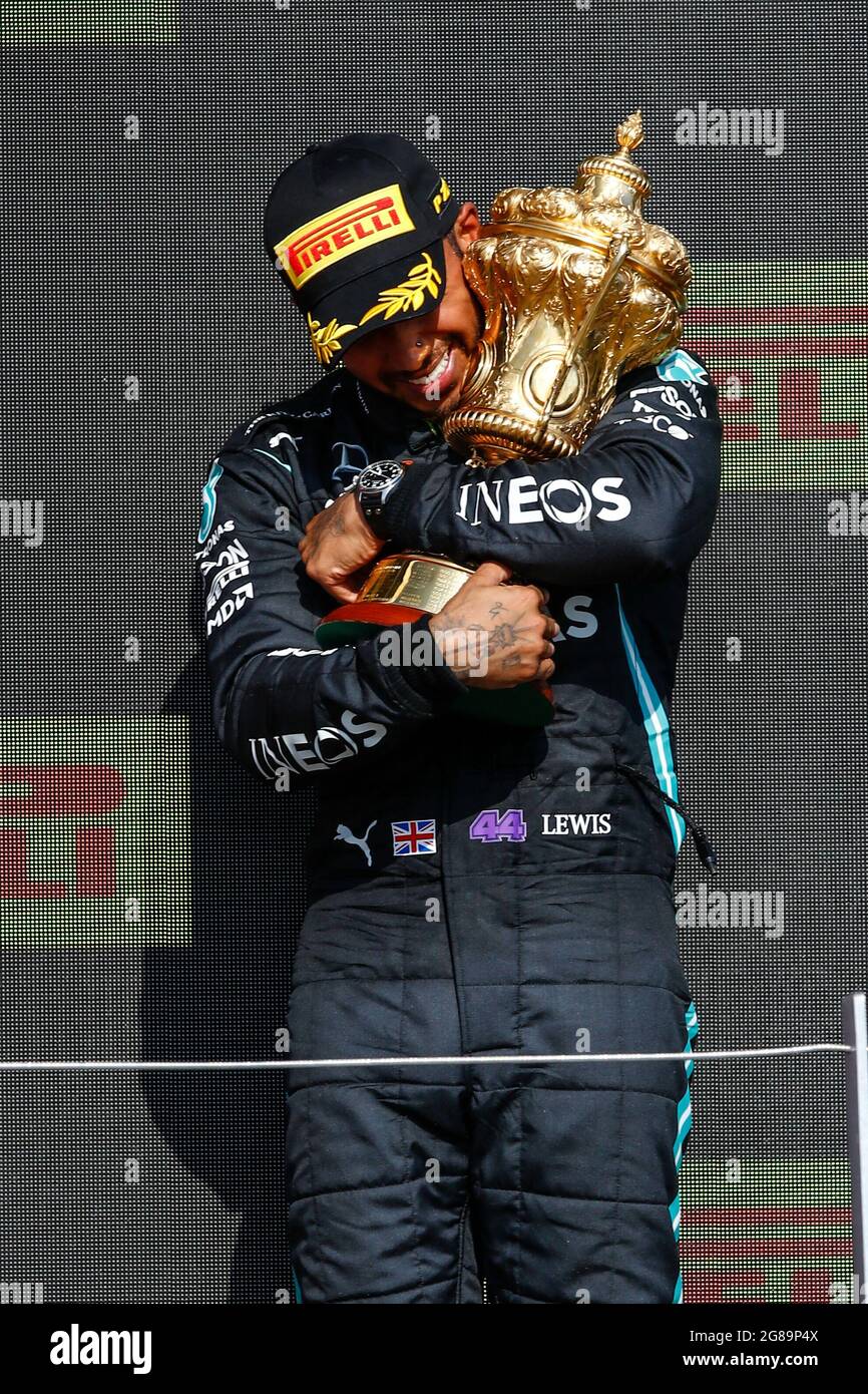 Silverstone, UK. 18th July, 2021. trophy during the Formula 1 Pirelli  British Grand Prix 2021, 10th round of the 2021 FIA Formula One World  Championship from July 16 to 18, 2021 on