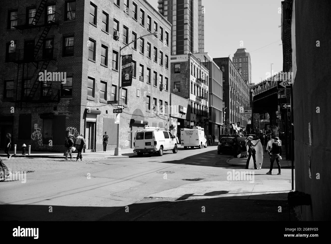 DUMBO, Brooklyn, New York Stock Photo