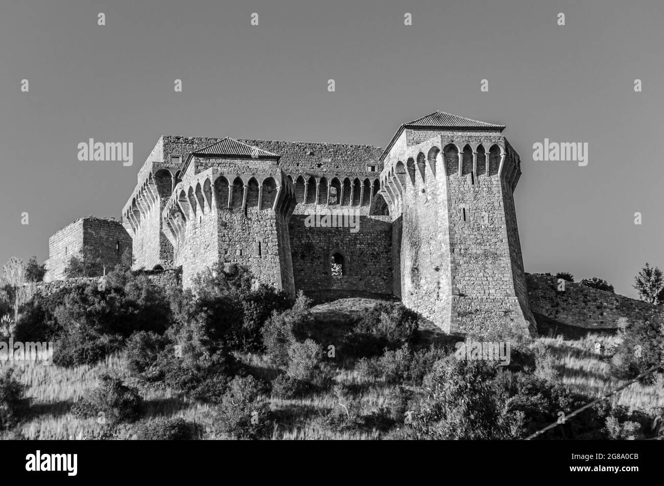 Ourem Castle Stock Photo