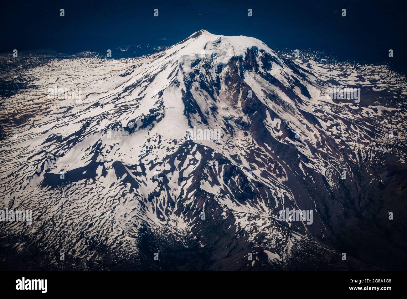 Mt. Adams, Cascade Mountains, Washington State, USA, Pacific Northwest. Stock Photo