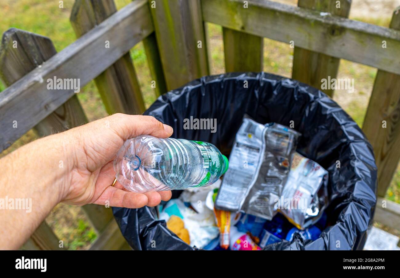 paper bin Stock Photo