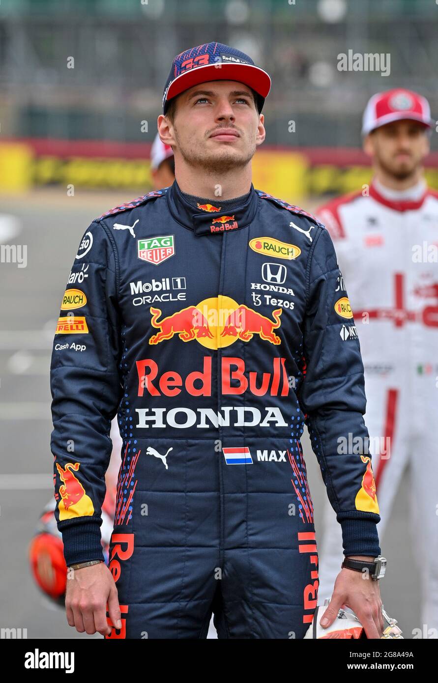 Silverstone, UK. 15th July, 2021. # 33 Max Verstappen (NED, Red Bull  Racing), F1 Grand Prix of Great Britain at Silverstone Circuit on July 15,  2021 in Silverstone, United Kingdom. (Photo by