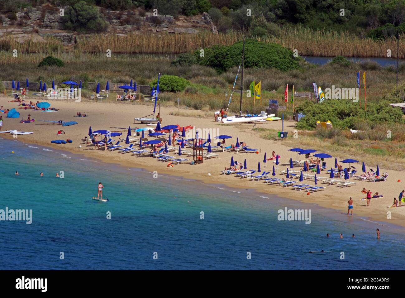 Palau, Sardinia, Italy. Sciumara beach Stock Photo - Alamy