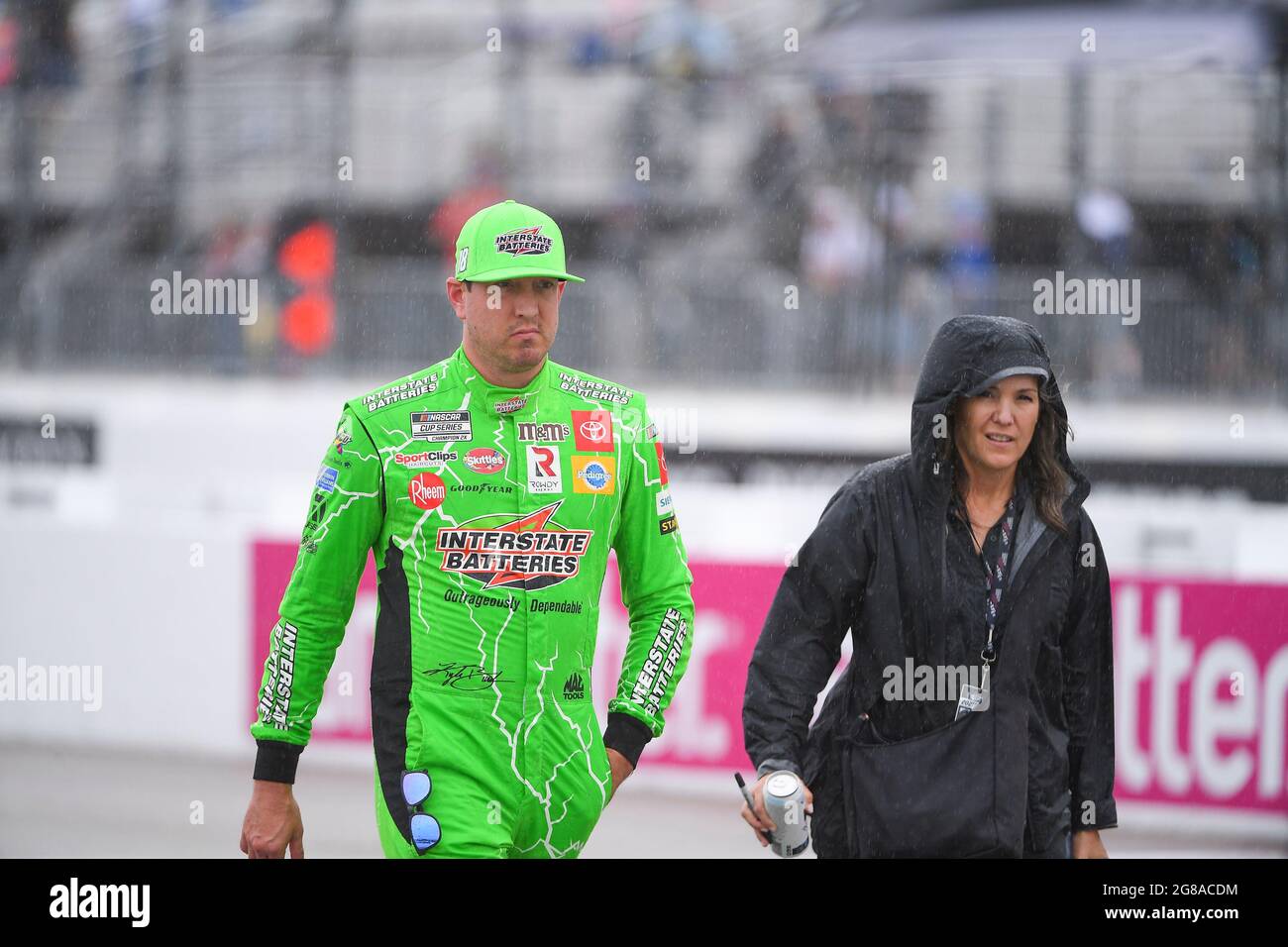 Loudon, New Hampshire, USA. 18th July, 2021. Kyle Busch, driver of the