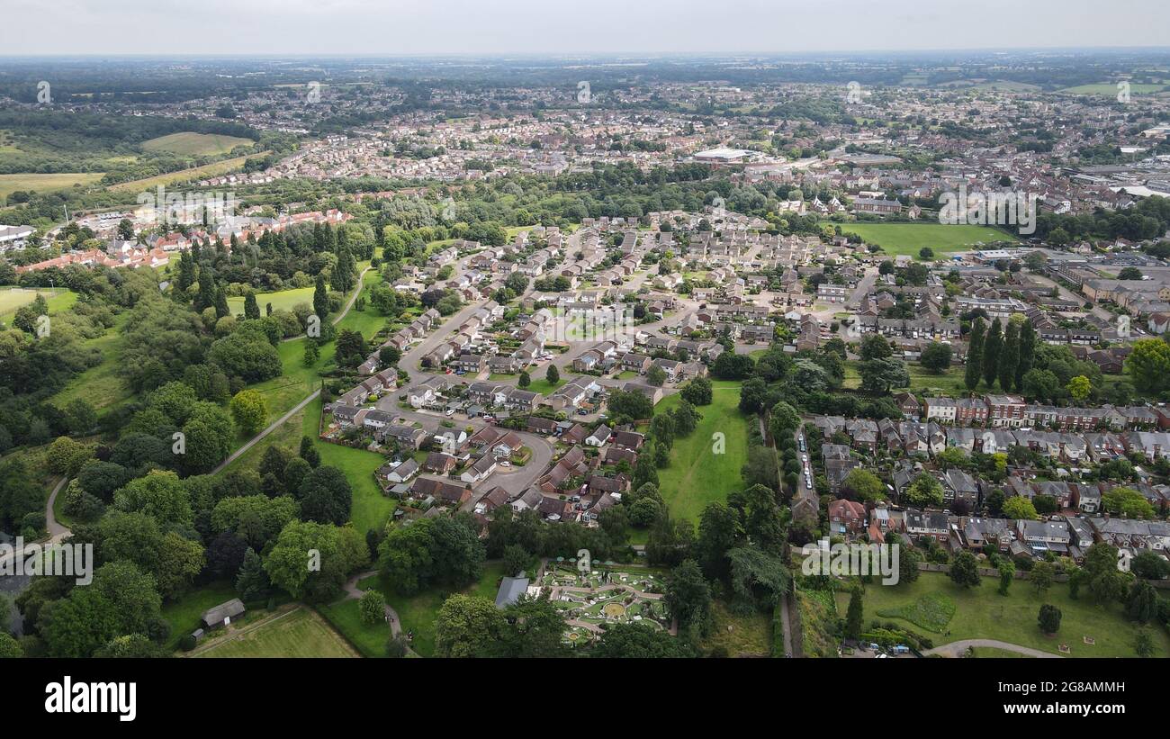 Manningtree Essex Aerial photo Stock Photo