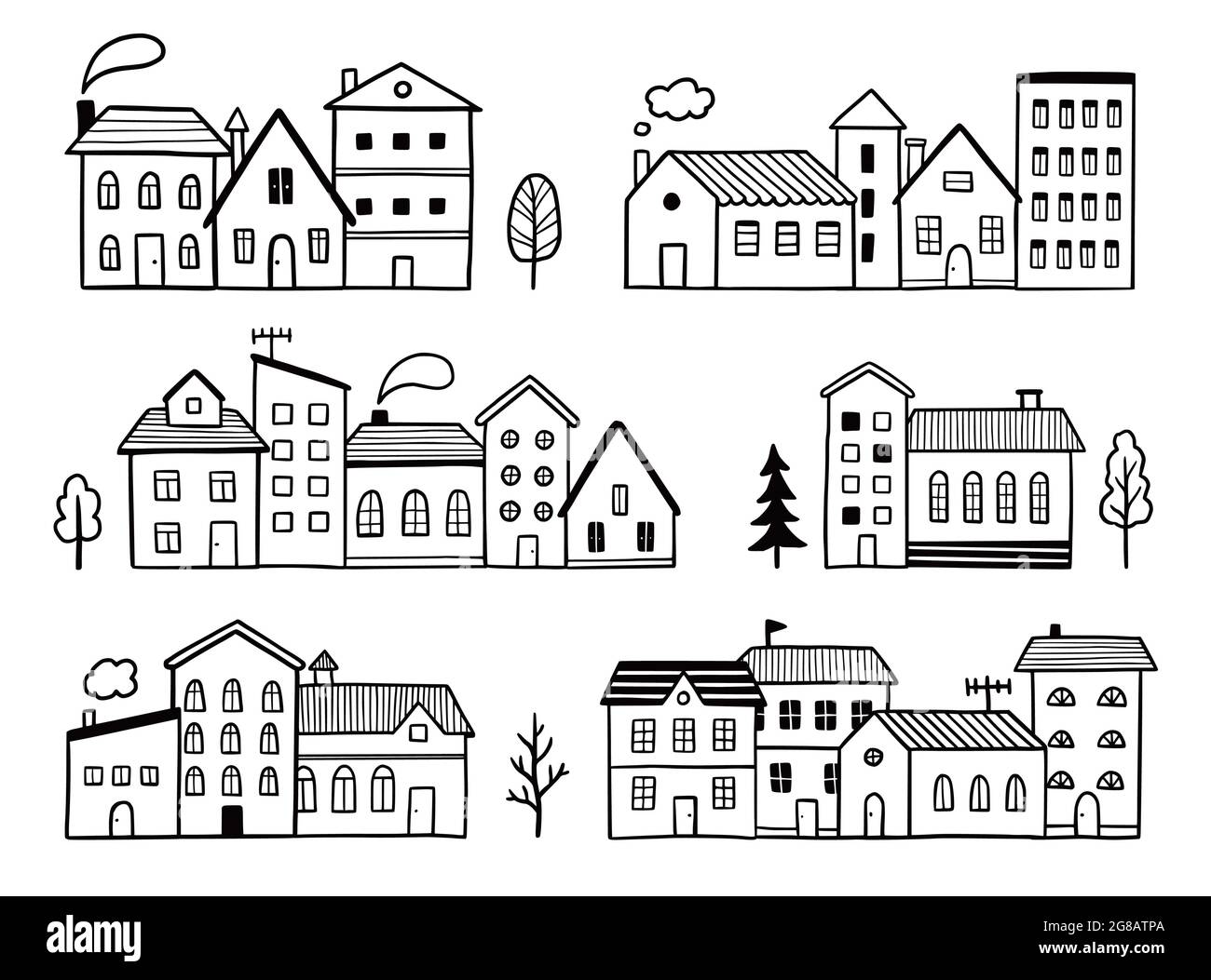 doodle-city-street-with-house-hand-drawn-sketch-style-house-building-with-roof-vector