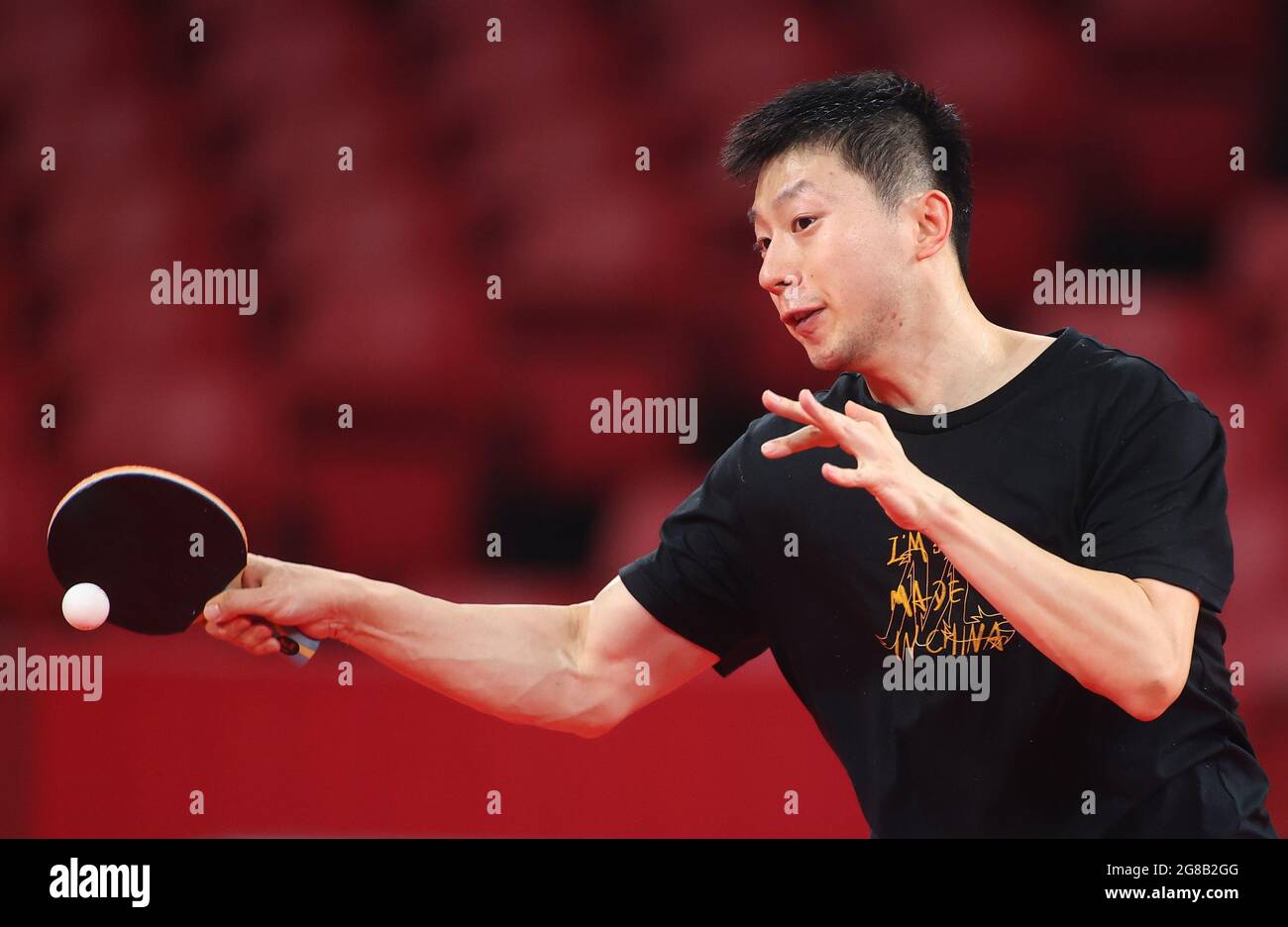 Tokyo 2020 Olympics - Table Tennis Training - Tokyo Metropolitan Gymnasium,  Tokyo, Japan - July 19, 2021 Ma Long of China during training  REUTERS/Matthew Childs Stock Photo - Alamy