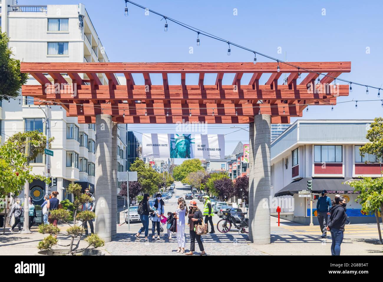 San Francisco San Francisco Japantown High Resolution Stock Photography ...
