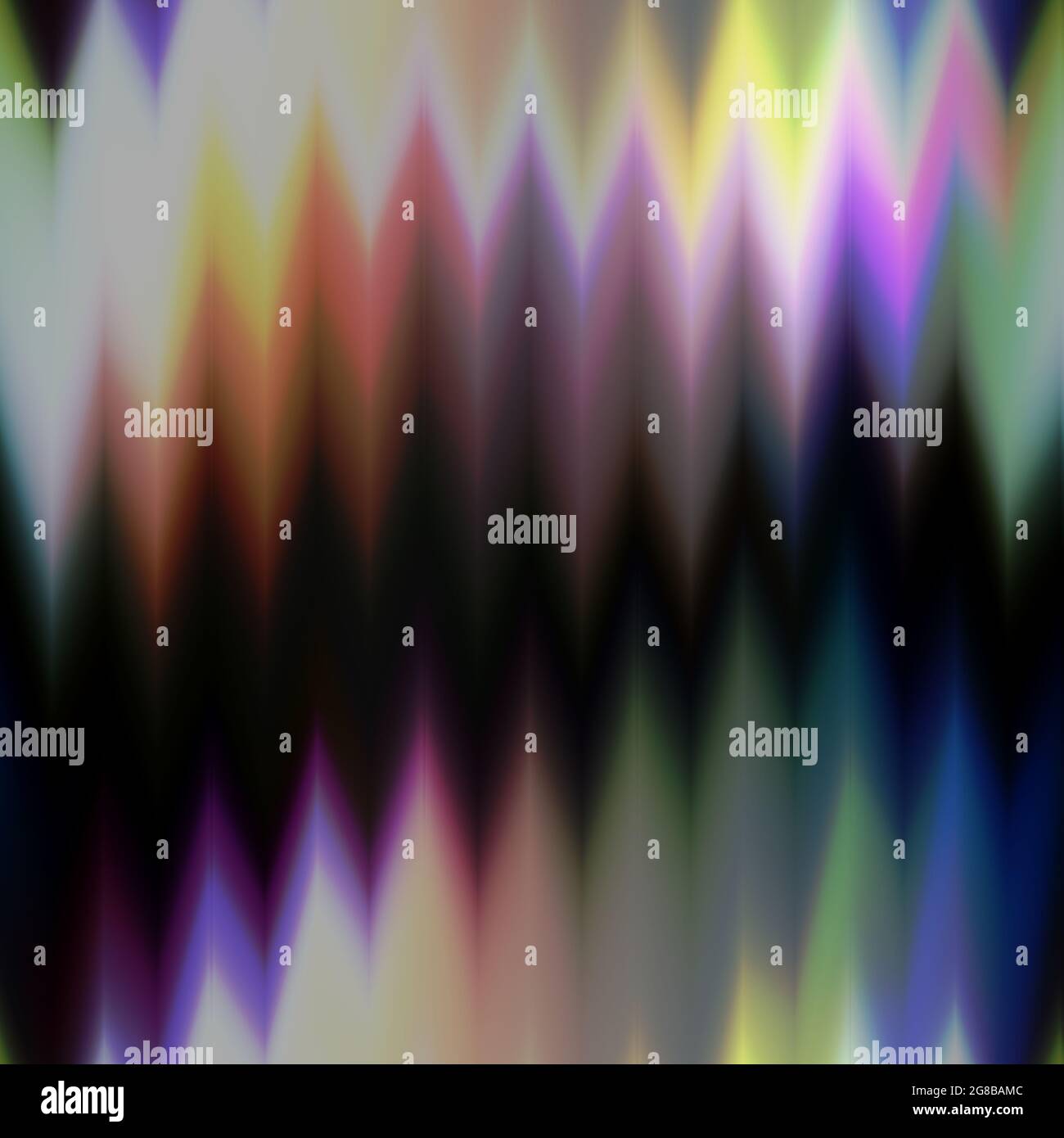Blurred solarized ombre chevron seamless texture. Trendy soft ...