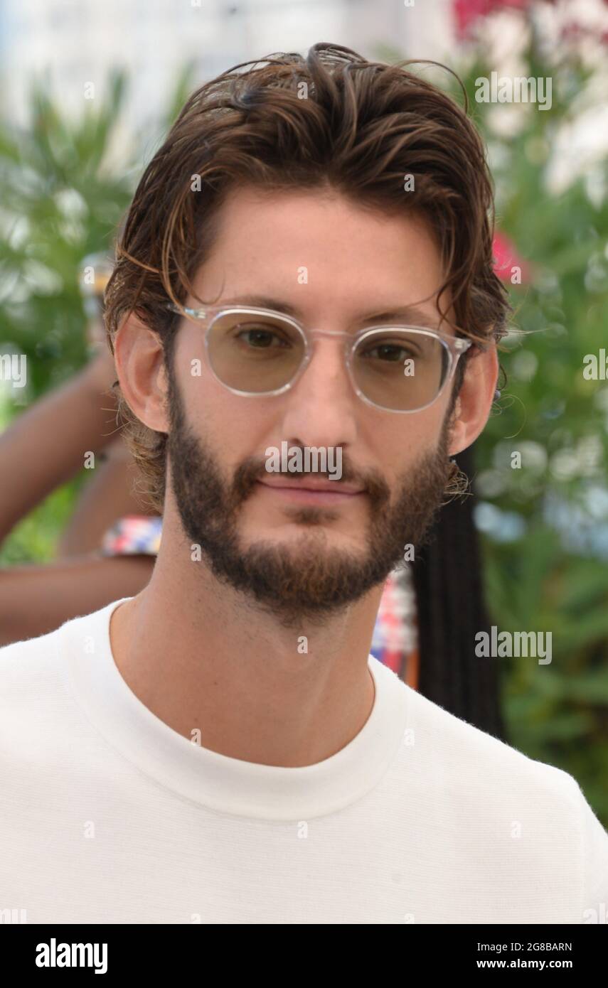 July 17, 2021, CANNES, France: CANNES, FRANCE - JULY 17: Pierre Niney  attends the ''OSS 117: From Africa With Love'' photocall during the 74th  annual Cannes Film Festival on July 17, 2021