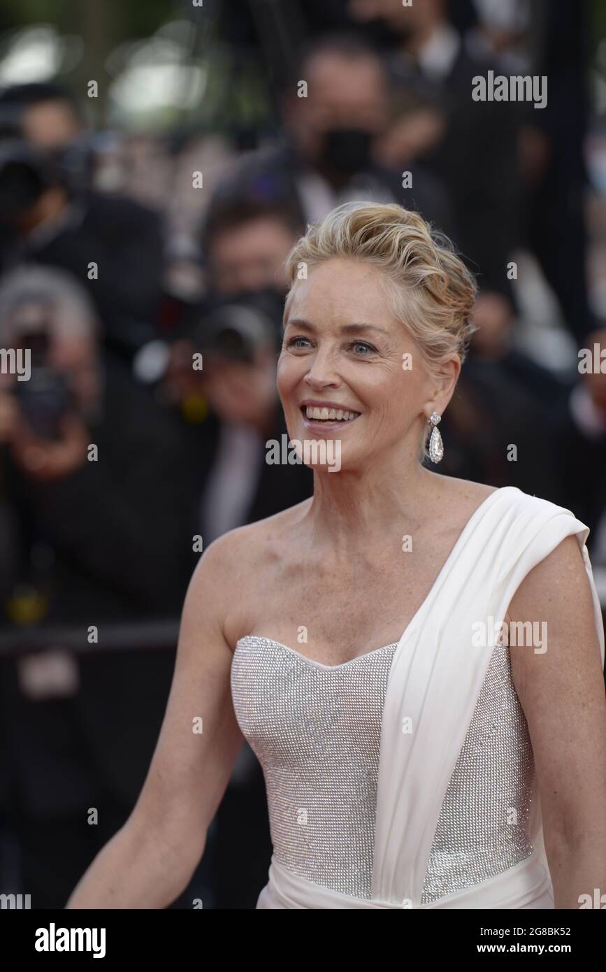 Sharon Stone attends the 74th Cannes Film Festival 2021 Stock Photo Alamy