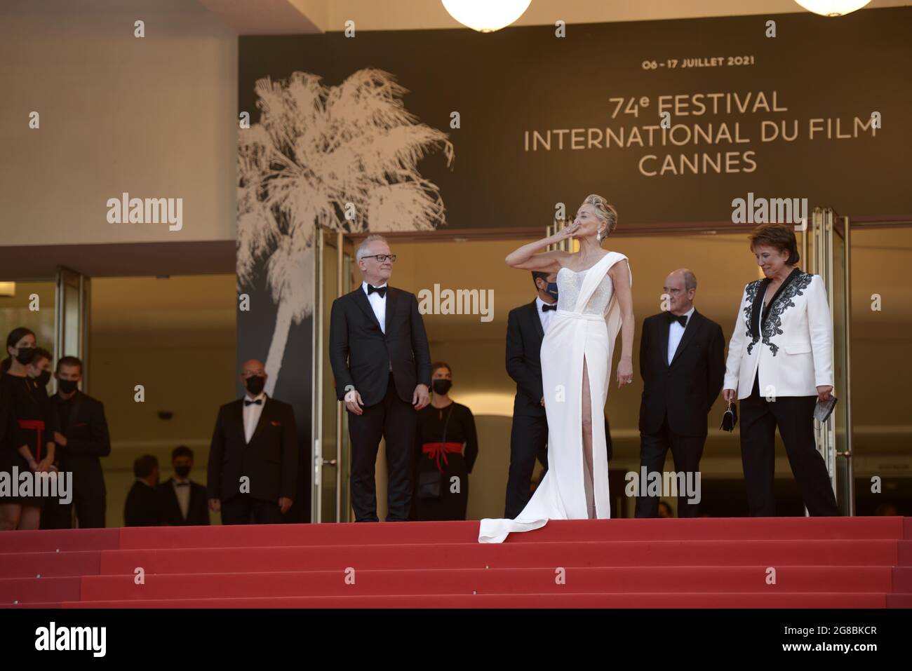Sharon Stone attends the 74th Cannes Film Festival 2021 Stock Photo - Alamy