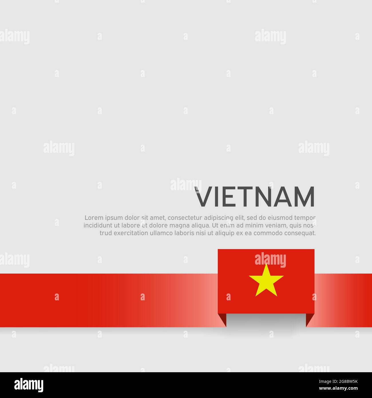 Vietnam flag background. State vietnamese patriotic banner, cover ...