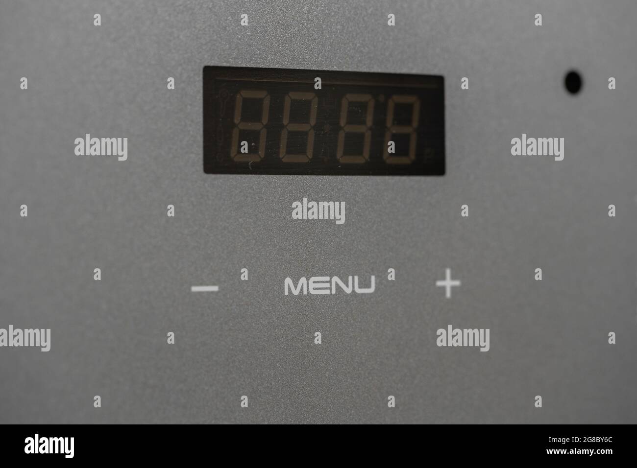 Modern oven mode control button close up Stock Photo Alamy