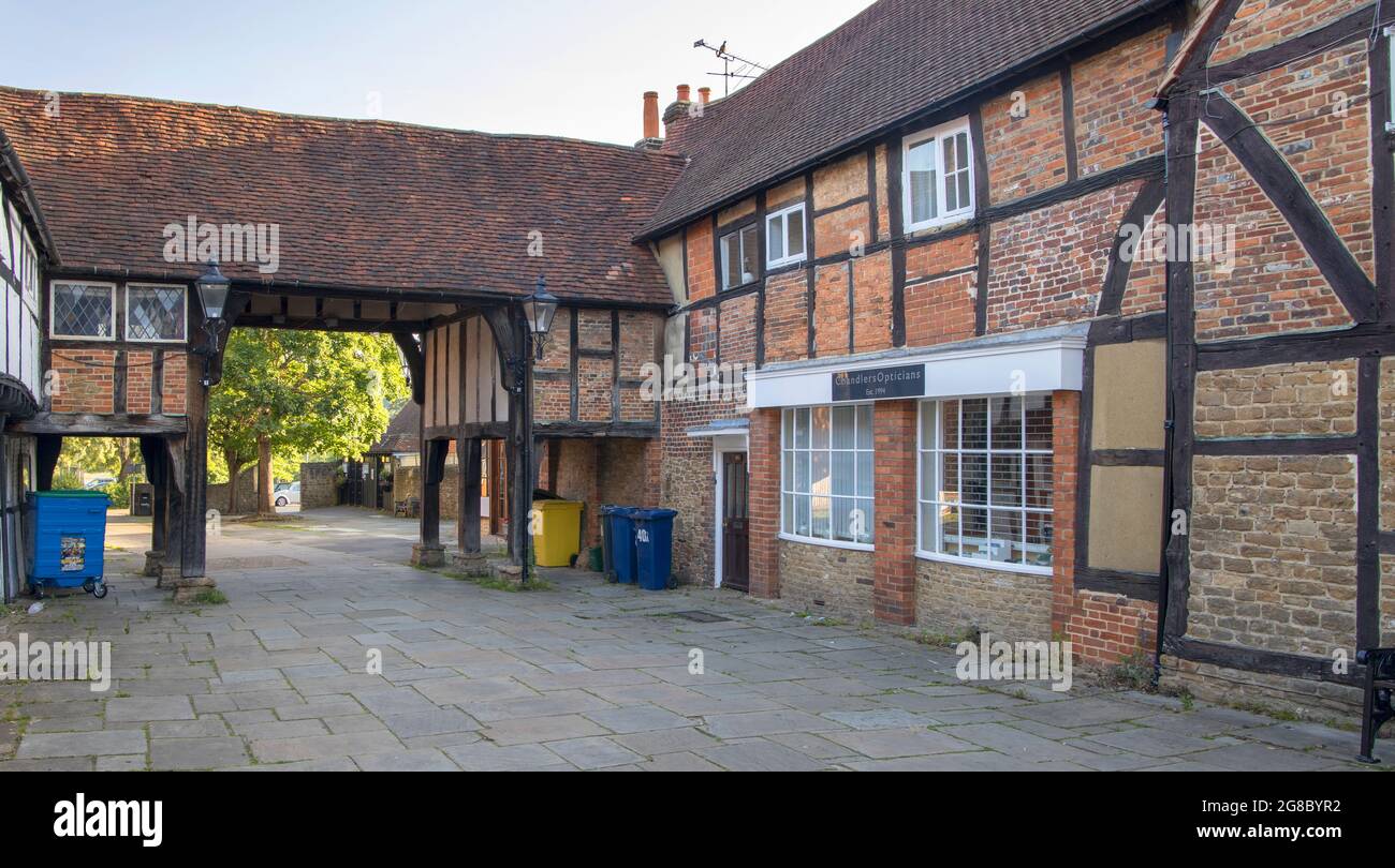 godalming high street surrey Stock Photo