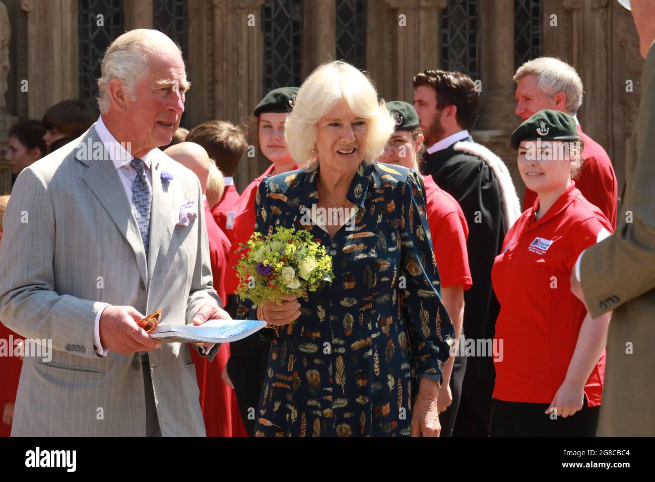 Exeter, Devon, UK. 19th July, 2021. His Royal Highness The Prince Of ...
