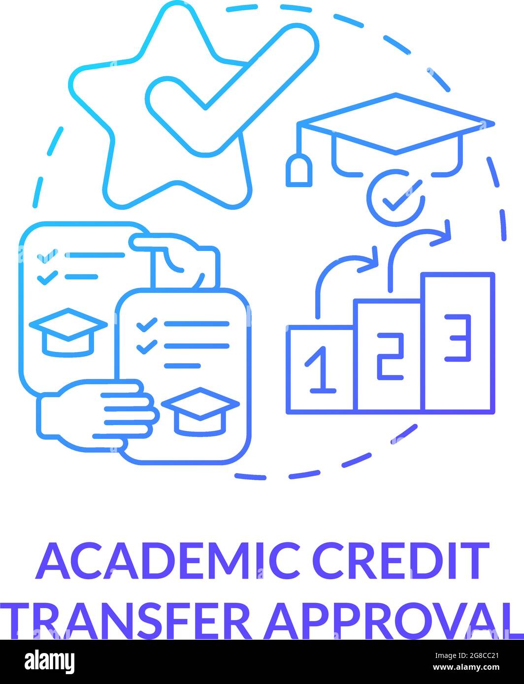 Transfer approval Stock Vector Images Alamy