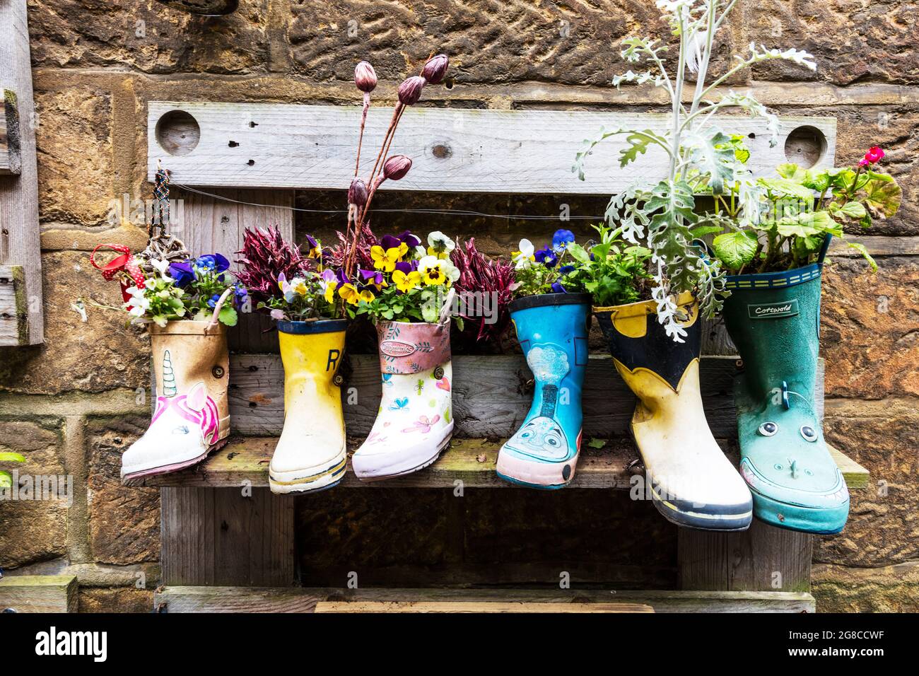 Recycled plant pots hi-res stock photography and images - Alamy