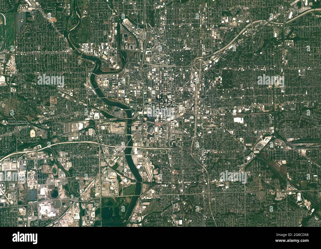 Indianapolis, Indiana, United States Stock Photo
