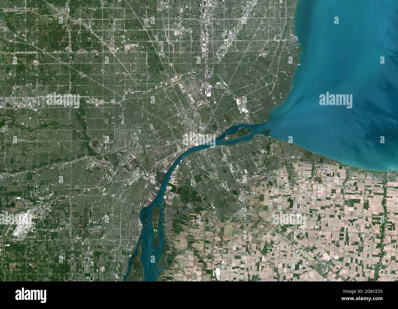 Detroit, Michigan, United States Stock Photo