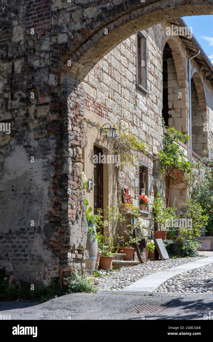 Cella Monte Monferrato, unesco world heritage Stock Photo