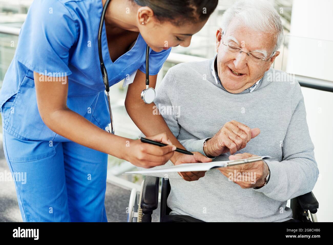 You can get these meds at any pharmacy Stock Photo