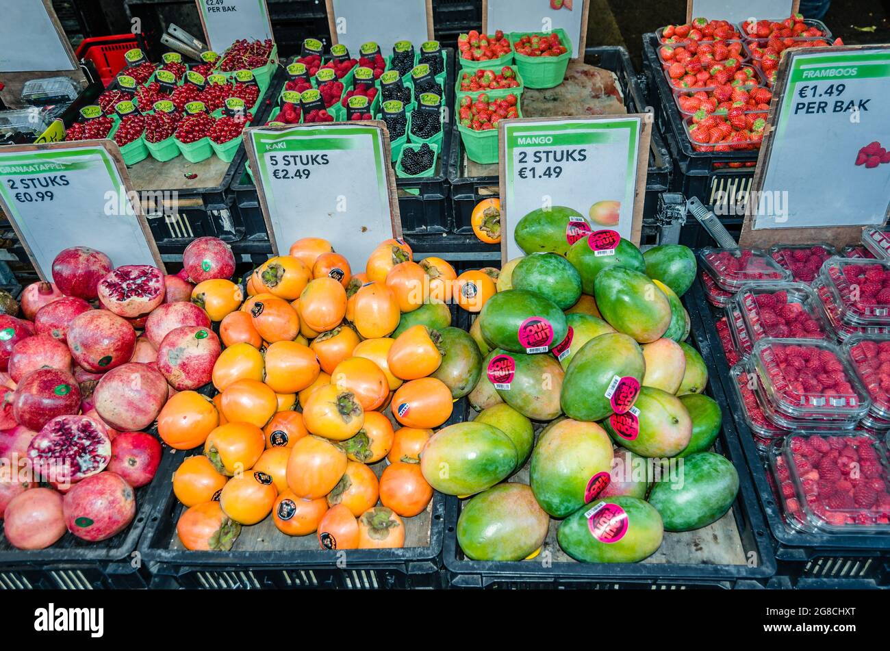 AMSTERDAM, THE NETHERLANDS NOVEMBER 17, 2018 Fresh fruit and