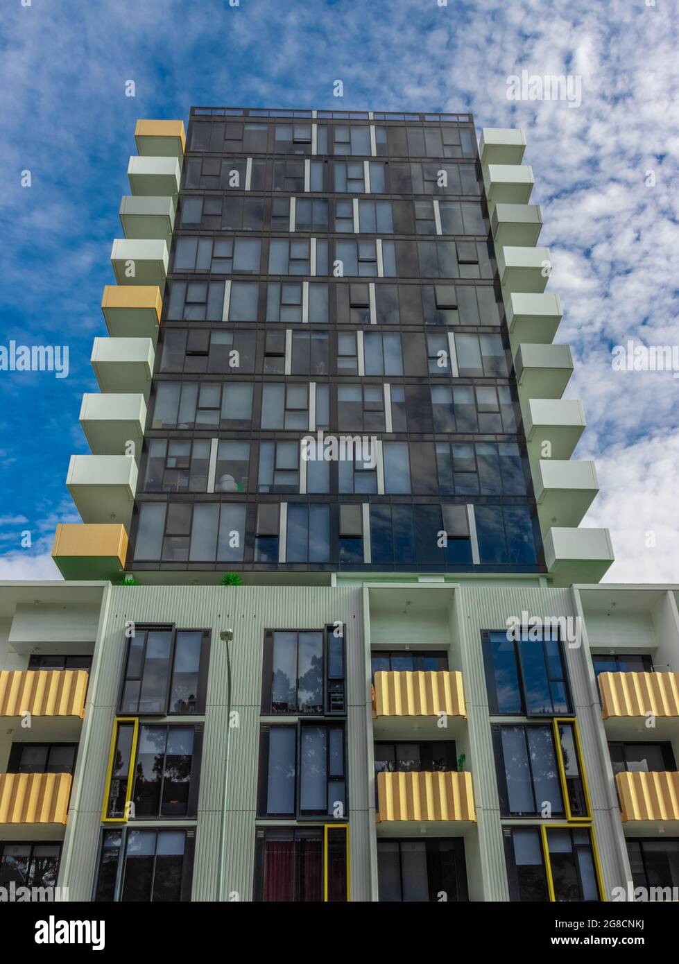 Apartment building in inner Sydney suburb NSW Australia Stock Photo Alamy