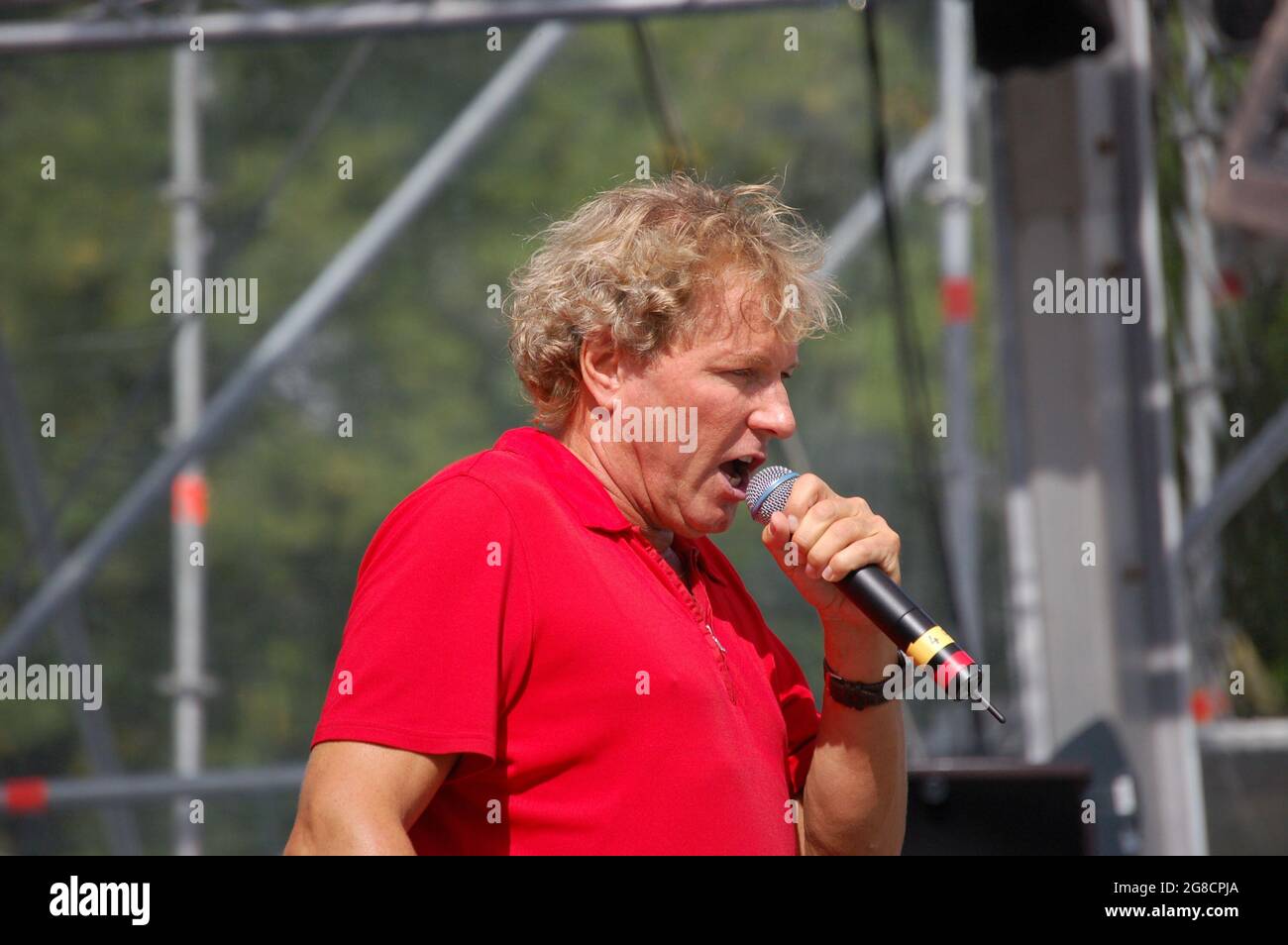 Bernhard Brink, Konzert im Sommergarten auf der IFA in Berlin Stock Photo
