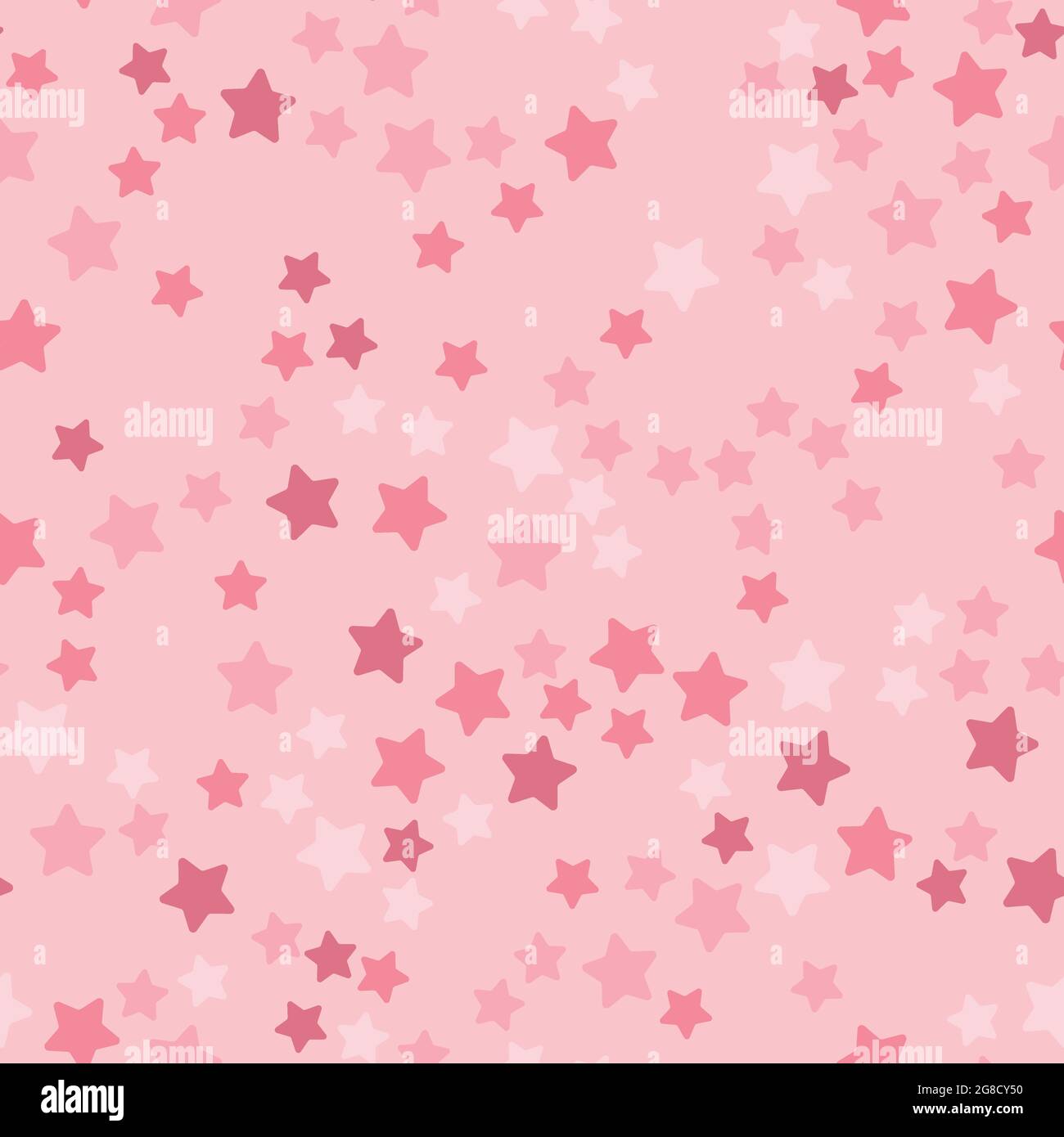 Stars seamless pattern Vector illustration in flat design Stock Vector