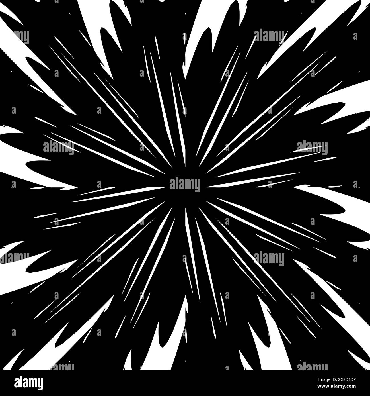 Vector geometric pattern. Black and white pattern Stock Vector Image ...